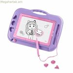 Մագնիսական տախտակ Գաբբիի տիկնիկային տնակը մանուշակագույն