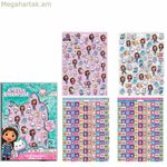 Գաբբիի տիկնիկային տնակի մանուշակագույն պիտակներ