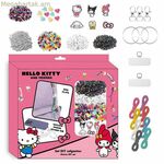 Ապարանջանի և վզնոցի պատրաստման հավաքածու Hello Kitty բազմագույն