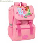 Դպրոցական պայուսակ Disney Princess վարդագույն 18,5 x 41 x 15 սմ