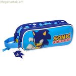 Կրկնակի կրելու համար նախատեսված Sonic Speed Blue 21 x 8 x 6 սմ