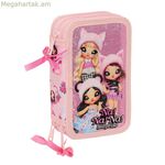 Եռակի մատիտատուփ Na!Na!Na! Surprise Fabulous Pink 12.5 x 19.5 x 5.5 սմ (36 հատ)