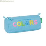 Դպրոցական պայուսակ Benetton Spring Sky blue 21 x 8 x 7 սմ