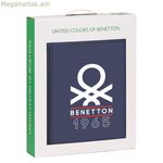 Գրենական պիտույքների հավաքածու Benetton Varsity Grey Navy Blue 2 հատ