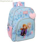 Դպրոցական պայուսակ՝ Սառցե կախարդական կապույտ, 33 x 42 x 14 սմ