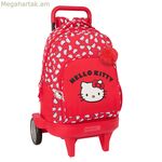 Դպրոցական պայուսակ Hello Kitty Iconic սպիտակ կարմիր 33 x 45 x 22 սմ