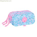 Եռակի պայուսակ՝ Vicky Martin Berrocal Paraíso վարդագույն բաց կապույտ 21,5 x 10 x 8 սմ