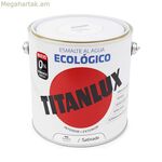 Ակրիլային լաք Titanlux 01t056625 Հիմնական լաք Ակրիլային լաք Սպիտակ 2,5 լ Ջուր