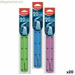 Գեոմետրիայի հավաքածու Maped Twist'n Flex բազմագույն 20 սմ 20 հատ