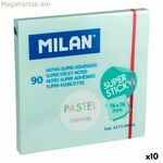 Կպչուն թղթեր Միլանի պաստելային կապույտ 76 x 76 մմ (10 հատ)