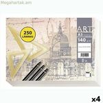 Նկարչական թուղթ Pacsa ART սպիտակ A3 250 թերթ (4 հատ)