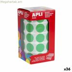 Apli EXTRA PROTECTION կանաչ շրջանաձև պիտակներ (36 հատ)