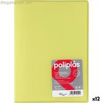 Կազմակերպիչ թղթապանակ Grafoplas POLIPLÁS դեղին A4 (12 հատ)