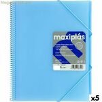 Կազմակերպիչ թղթապանակ Grafoplas MAXIPLÁS կապույտ A4 (5 հատ)