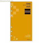 Օրագրի լրացում Finocam C999 2026 9,4 x 17,1 սմ