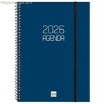 Օրագիր Finocam OPAQUE կապույտ A5 15,5 x 21,2 սմ 2026