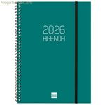 Օրագիր Finocam OPAQUE կանաչ A5 15,5 x 21,2 սմ 2026