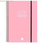 Օրագիր Finocam OPAQUE վարդագույն A5 15,5 x 21,2 սմ 2026