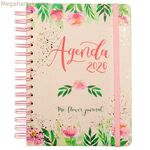 Օրագիր Ֆինոկամ ԾԱՂԿԻ ՕՐԱԳԻՐ A5 15,5 x 21,2 սմ Վարդագույն 2026