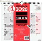 Պատի օրացույց Finocam Paper 2026 26,5 x 24,5 սմ