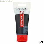 Ակրիլային ներկ Talens Art Creation Black 75 մլ (3 հատ)