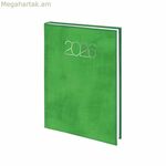 Հանդիպումների գրքույկ Deusto PREMIUM կանաչ A5 14,5 x 20,5 սմ 2026