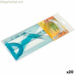 Երկրաչափության հավաքածու Faibo Blue 4 հատ (20 հատ)