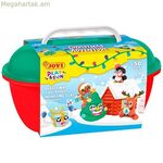 Մոդելավորման կավե խաղ Jovi PLAY&FUN Սուրբ Ծննդյան արկածներ բազմագույն