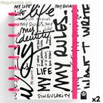 Տետր Carchivo INGENIOX EDIT MY LIFE վարդագույն A5 80 թերթ (2 հատ)