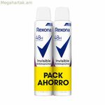 Դեզոդորանտ Rexona 48h Invisible 200 մլ (2 հատ)