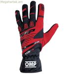 Karting Gloves OMP KS-3 Red/Black XL