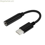USB-C-ից մինչև 3.5 մմ ադապտեր Aisens A109-0348 սև 15 սմ (1 հատ)