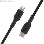 USB-C-ից Lightning մալուխ Belkin CAA004BT2MBK սև 2 մ