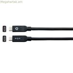 USB-C մալուխ Kramer 96-0235110 սև 3 մ