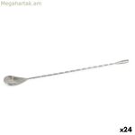 Կոկտեյլի գդալ My Bar արծաթագույն չժանգոտվող պողպատ 30 x 2,8 սմ 24 հատ