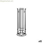 Սուրճի պարկուճների կազմակերպիչ Quttin սև երկաթյա 11,5 x 33 սմ (12 հատ)