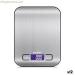 Թվային խոհանոցային կշեռք Basic Home Silver 10 կգ (12 հատ)