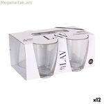 LAV VEGA թափանցիկ ապակե բաժակների հավաքածու 340 մլ 4 հատ (12 հատ)