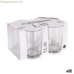 LAV BEST 520 մլ թափանցիկ ապակե բաժակների հավաքածու (12 հատ)