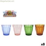 Բաժակների հավաքածու Duralex Picardie բազմագույն ապակի 250 մլ 6 հատ (8 հատ)