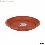 Ծաղկաման Dem քառակուսի շագանակագույն 32 սմ (6 հատ)