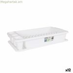 Խոհանոցային լվացարանի համար նախատեսված ջրահեռացման դարակ Tontarelli Scola պլաստիկ սպիտակ 45 x 26 x 8,5 սմ (12 հատ)