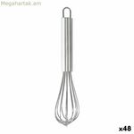 Խառնիչ-խառնիչ՝ չժանգոտվող պողպատ, արծաթագույն 20 սմ 1,5 մմ (48 հատ)