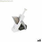 Ձեռքի բանջարեղենի կտրատիչ Quttin 14,5 x 14,5 x 33 սմ 4-ը 1-ում (6 հատ)