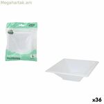 Նախուտեստների հավաքածու Algon պլաստիկ 250 մլ 12 x 12 x 2 սմ 6 հատ (36 միավոր)