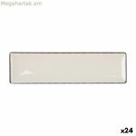 Մատուցման ափսե La Mediterránea Anllo ուղղանկյուն 30 x 8 x 2 սմ (24 միավոր)