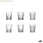 Լա Մեդիտեռանեա Օման թափանցիկ ապակե բաժակների հավաքածու 6 հատ (18 հատ)