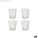 Բաժակների հավաքածու La Mediterránea Zenya թափանցիկ ապակի 340 մլ 4 հատ (6 հատ)