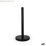 Խոհանոցային թղթի պահոց Quttin սև պողպատից 32 x 32 x 15 սմ (12 հատ)