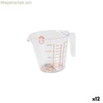 Չափիչ բաժակ MasterChef պլաստիկ 500 մլ թափանցիկ (12 հատ)